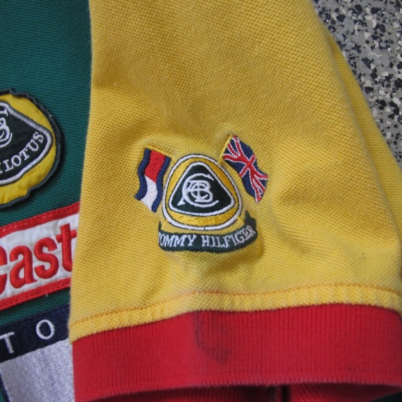 90s vintage Tommy Hilfiger Lotus racing polo shirt - Picture 6 of 8